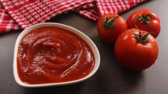 طريقة عمل الكاتشب
