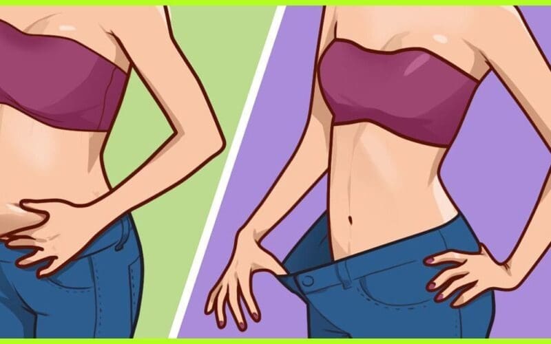 5 نصائح للقضاء على الكرش نهائيا