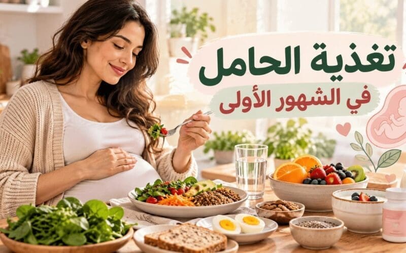 تغذية الحامل في الشهور الأولى: أفضل الأطعمة والممنوعات ونظام غذائي صحي
